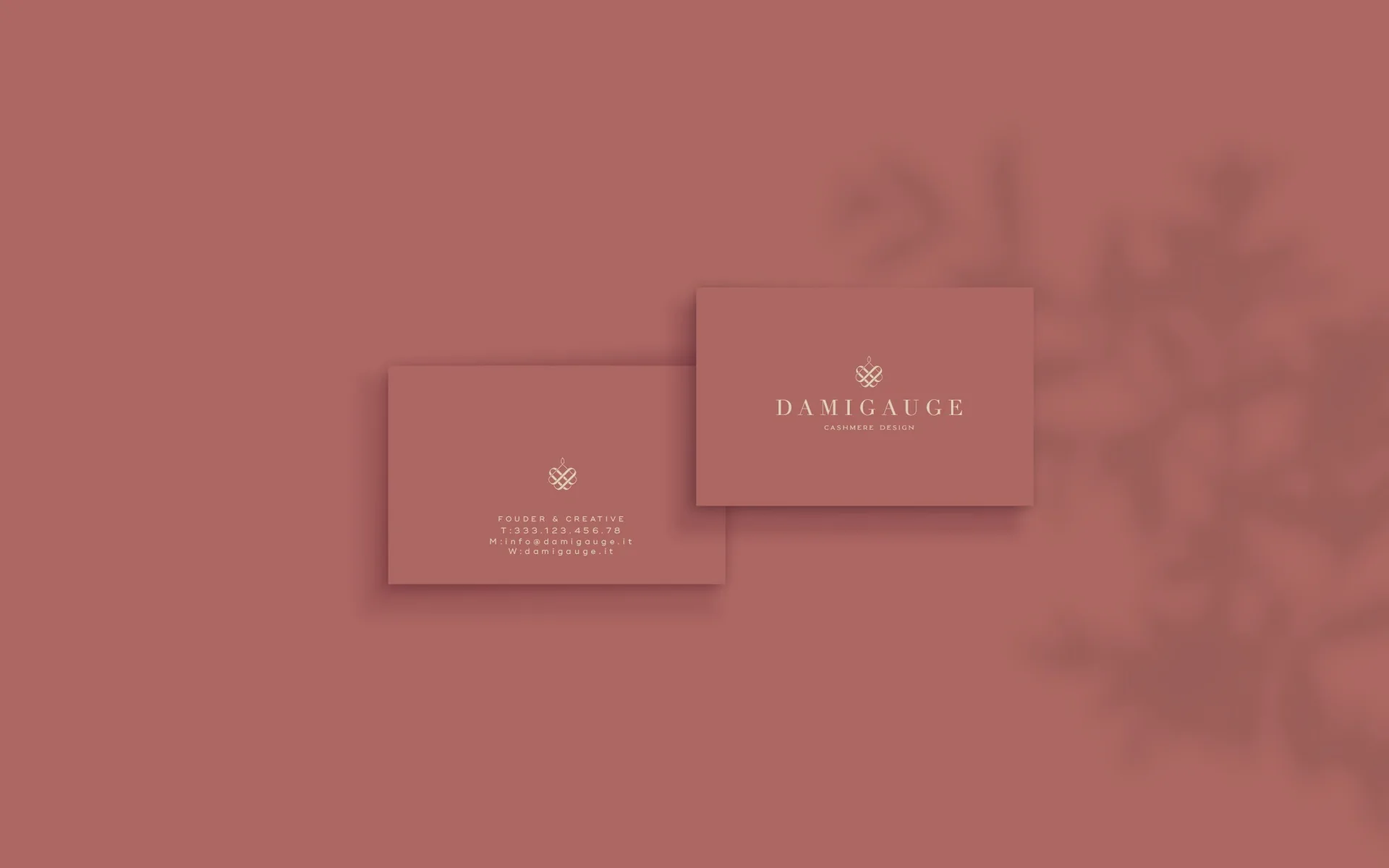 Damigauge — branding, progetto di Tacci