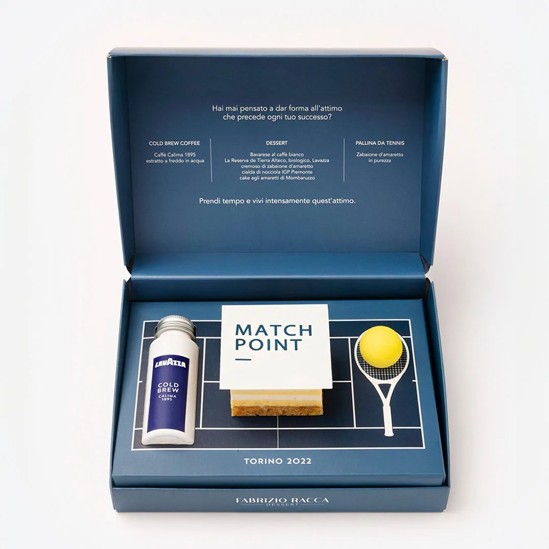 Fabrizio Racca — packaging, progetto di Tacci