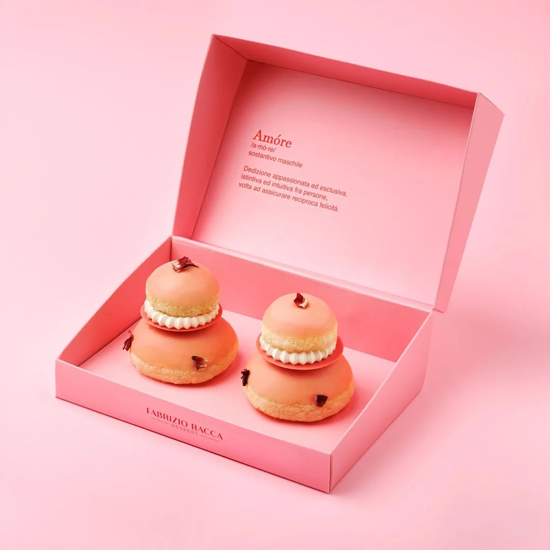 Fabrizio Racca — packaging, progetto di Tacci
