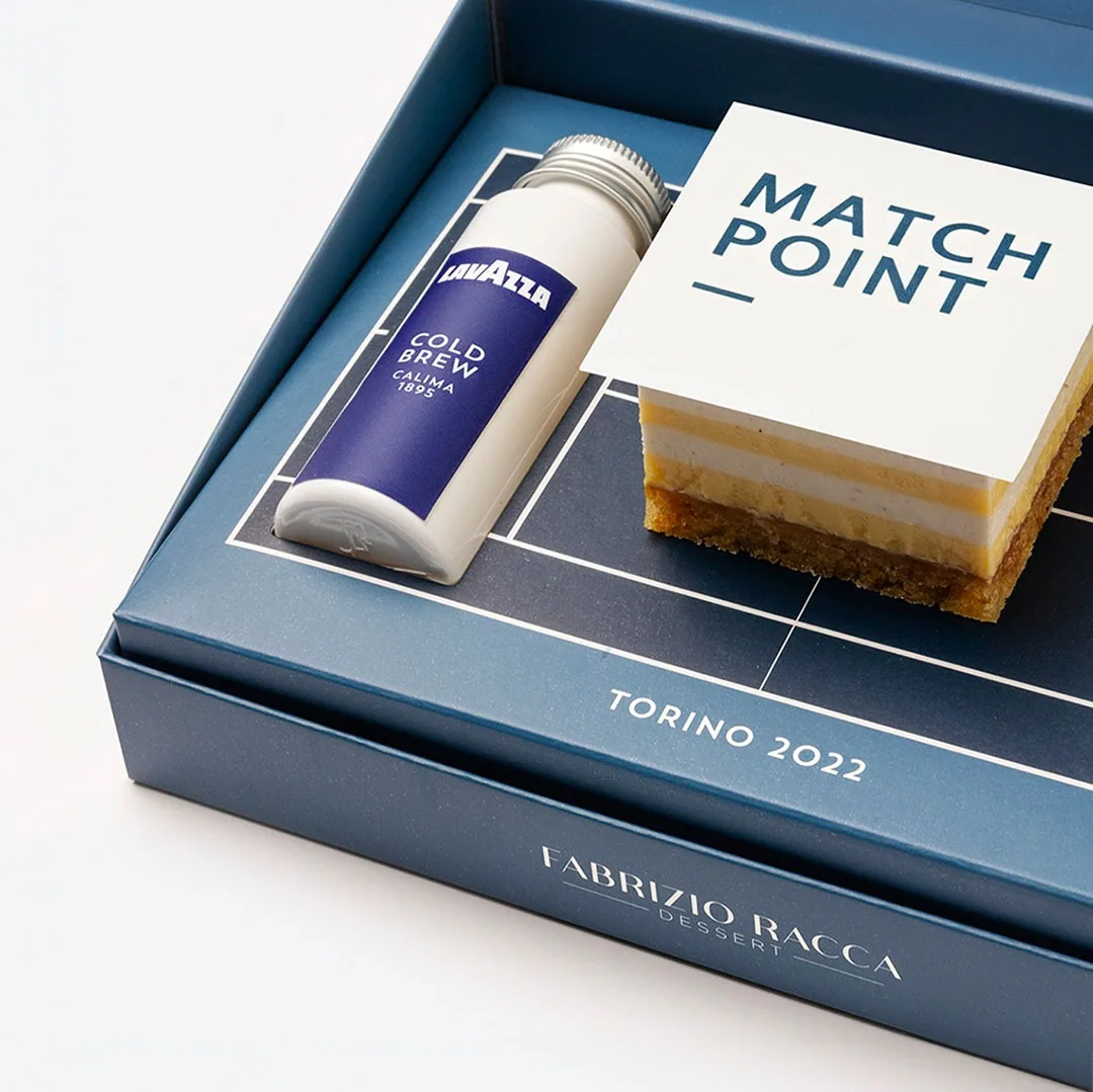 Fabrizio Racca — packaging, progetto di Tacci