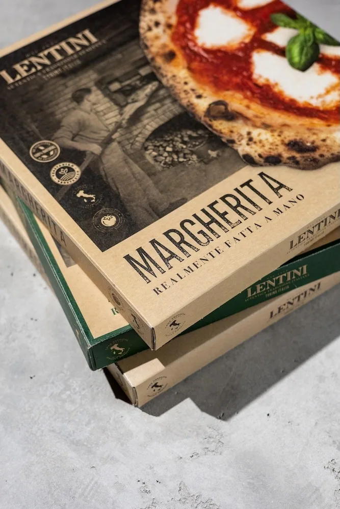 Lentini — packaging, progetto di Tacci