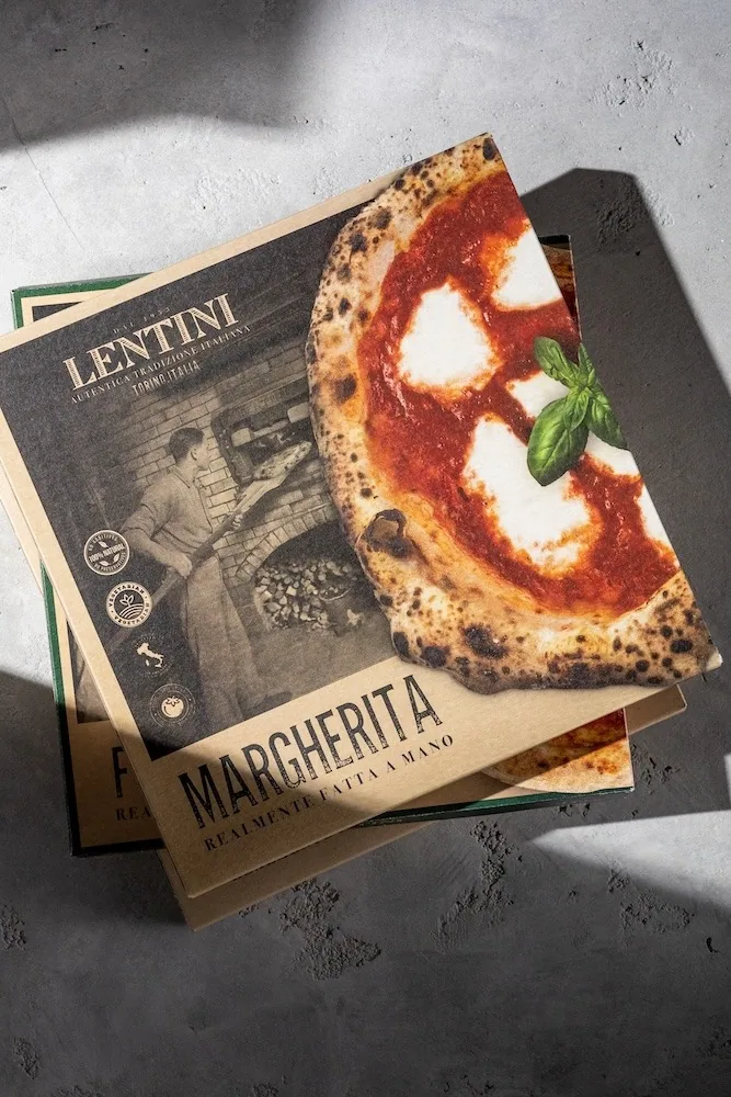 Lentini — packaging, progetto di Tacci