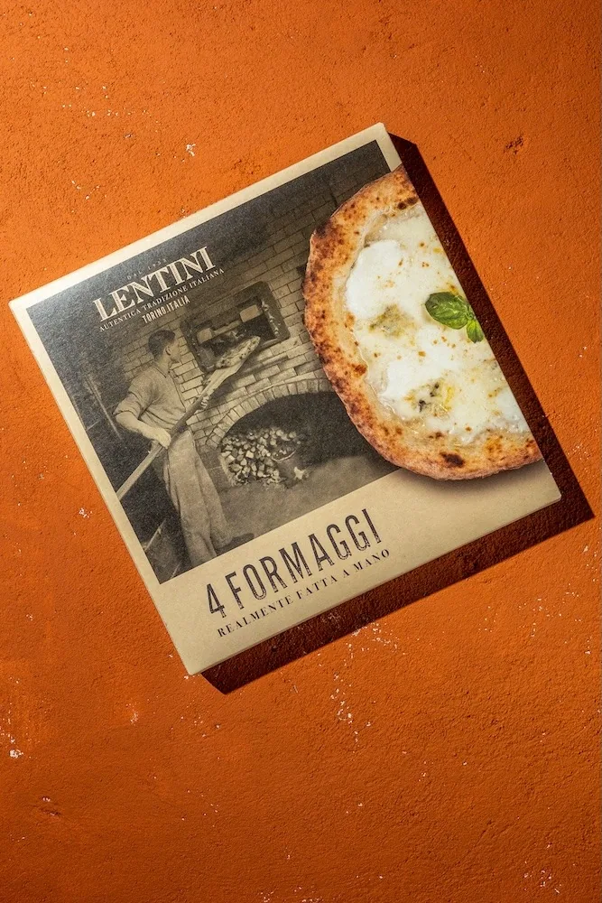 Lentini — packaging, progetto di Tacci