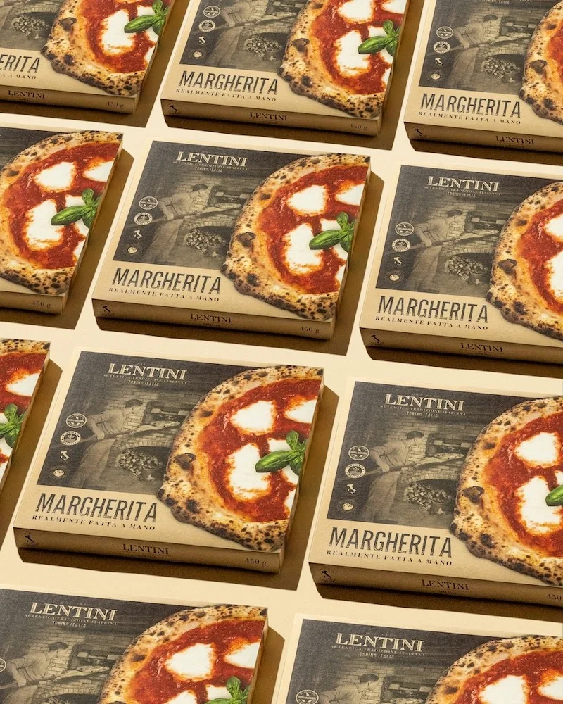 Lentini — packaging, progetto di Tacci