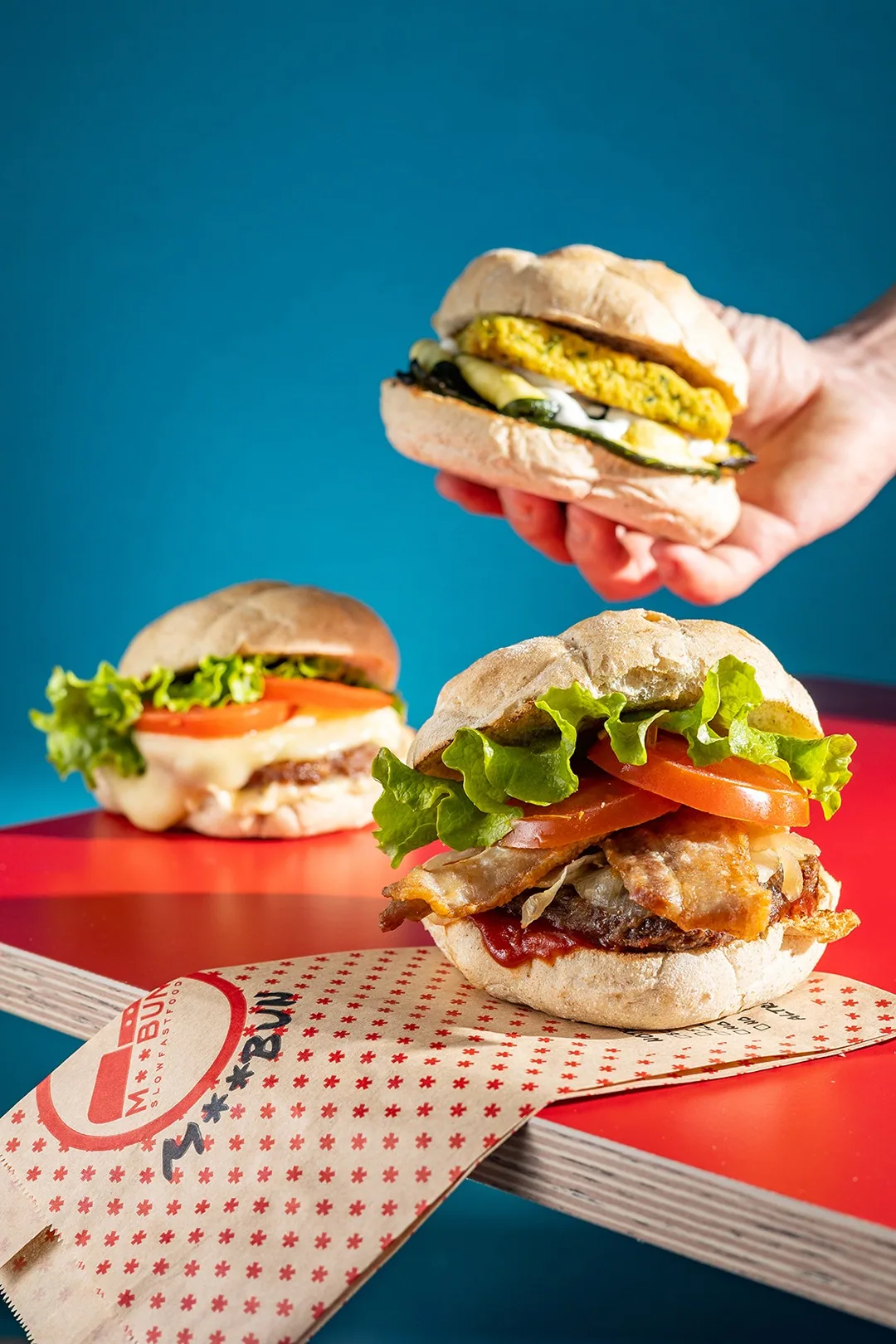 M**Bun — branding, progetto di Tacci