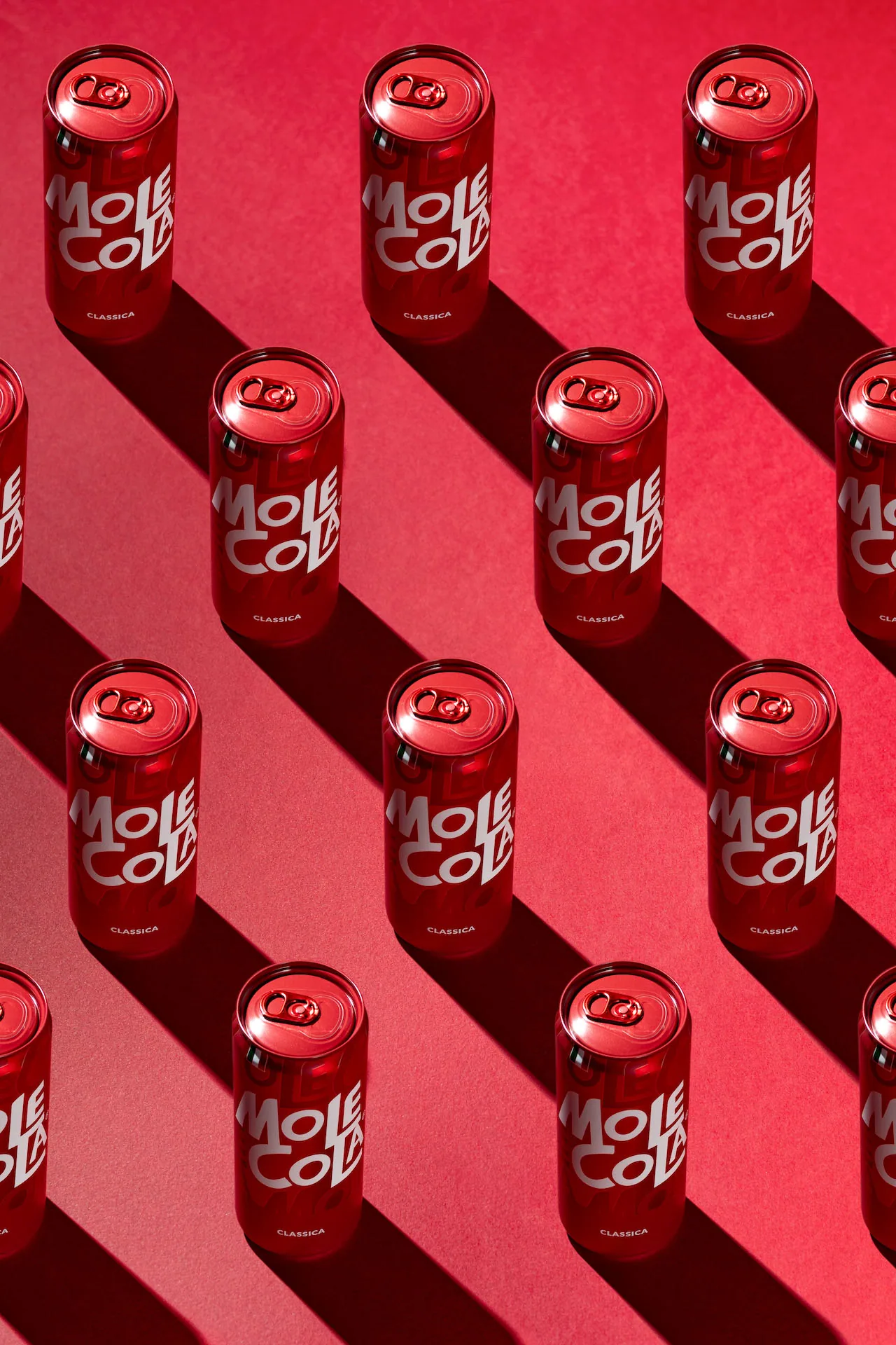 MoleCola — packaging, progetto di Tacci