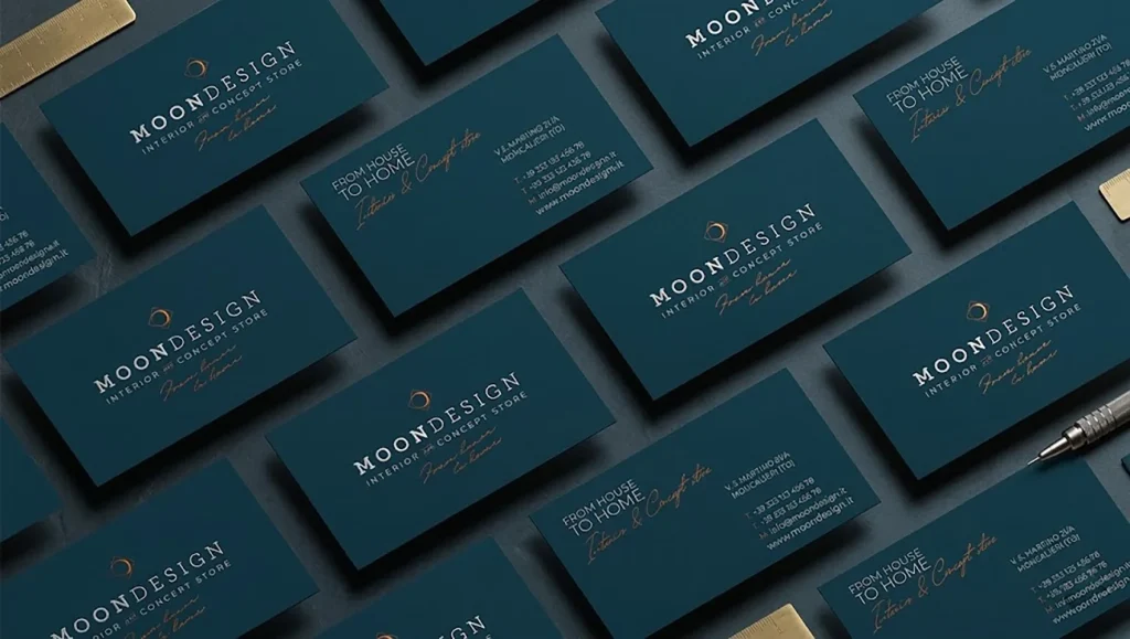 Moon Design: logo e sito per un concept store di arredamento a Moncalieri